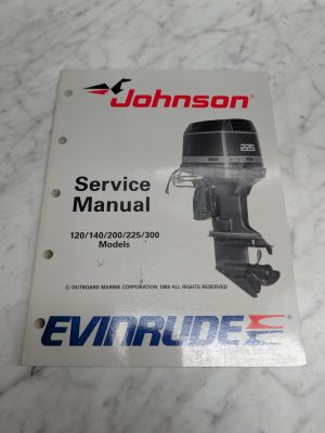 Omc Johnson Evinrude Service Manual "Ce" Loop V Lv Models 120 Thru 300 Hp 507758