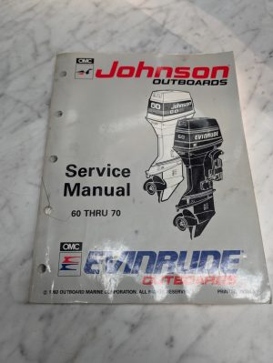 Omc Johnson Evinrude Service Manual "Et" Models 60 Thru 70 Hp #508284