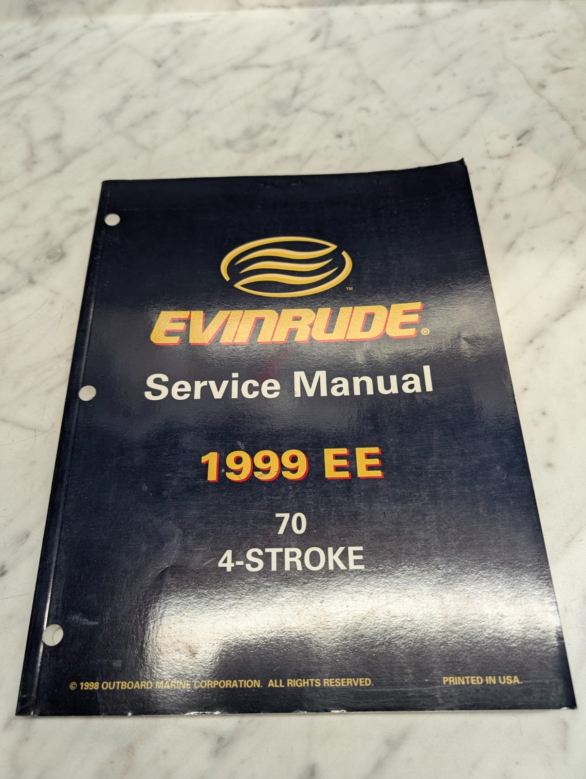 Omc Johnson Evinrude Service Manual "Ee" Models 4 Stroke 70 Hp #787023 70Pl4Ee