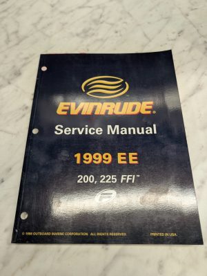 Omc Johnson Evinrude Service Manual "Ee" Models 90° V6 Ffi 200 225 Hp #787025