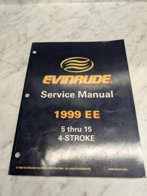 Omc Johnson Evinrude Service Manual "Ee" Models 5 Thru 15 4 Stroke #787022