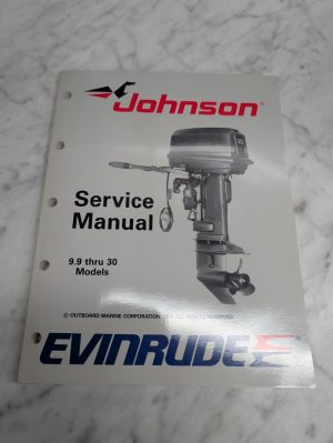 Johnson Evinrude Omc Service Manual "Ce" Models 9.9 Thru 30 Hp #507754