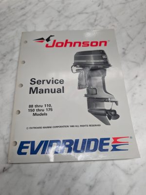 Johnson Evinrude Omc Service Manual "Ce" Models Cross V Cv 88 Thru 175 Hp 507757