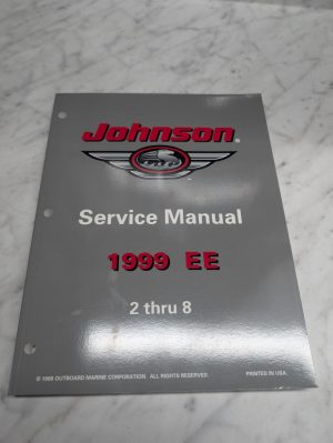 Johnson Evinrude Omc Service Manual "Ee" Models 2 Thru 8 Hp #787027