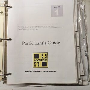 Hyster Fortis Technical Training Service Manual Forklift B60Z B80Z Ac