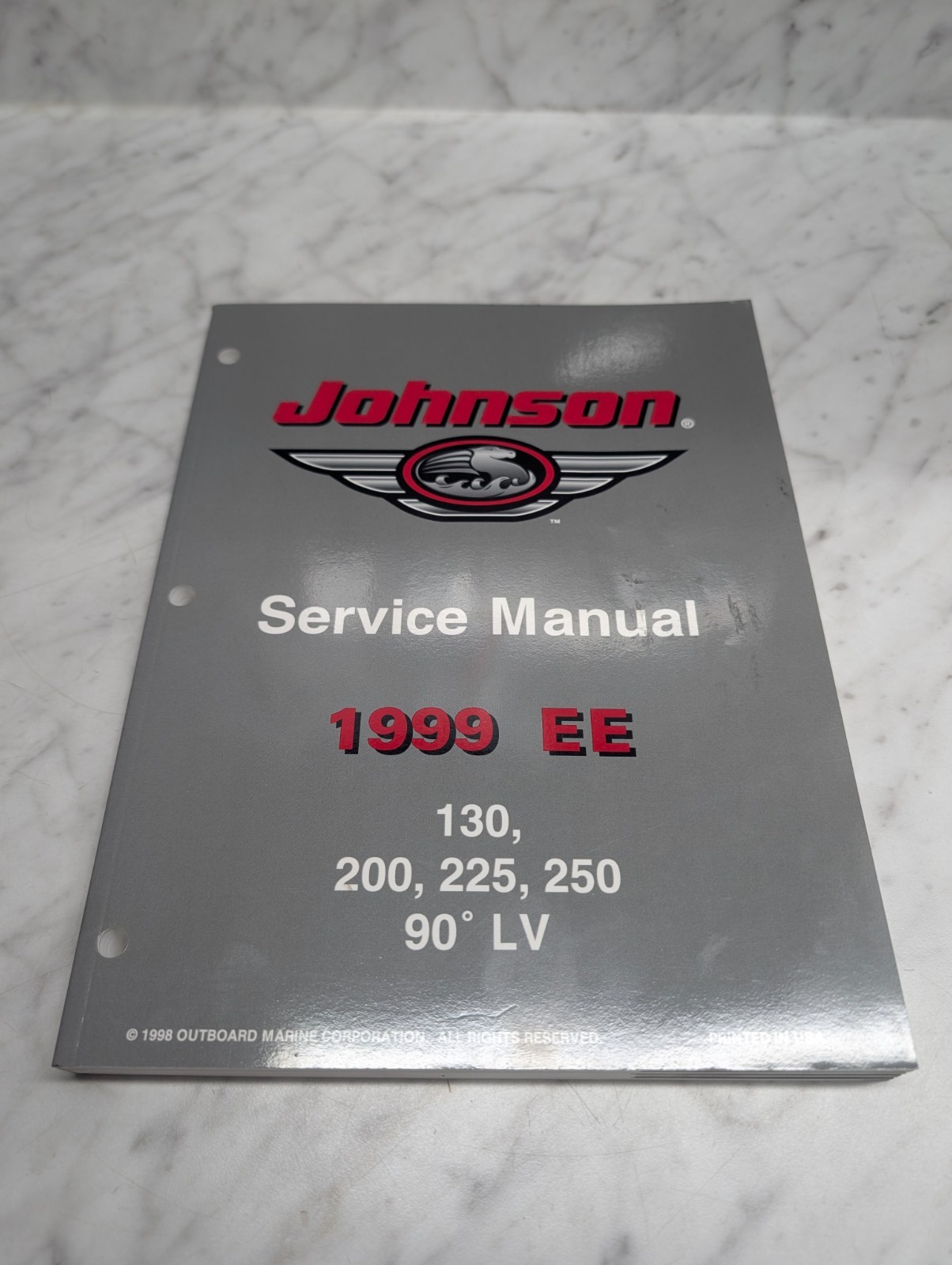 Johnson Evinrude Omc Service Manual Ee Models 90° Loop V 130 Thru 250 Hp #787032