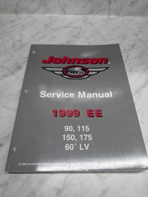 Johnson Evinrude Omc Service Manual "Ee" Models 60° Loop V Lv 90-175 Hp #787031