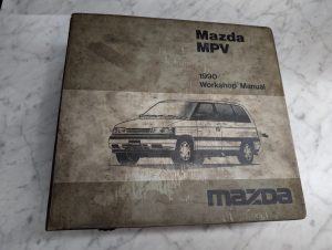 1990 Mazda Mpv Workshop Service Repair Manuals Shop Book