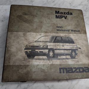 1990 Mazda Mpv Workshop Service Repair Manuals Shop Book