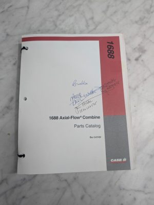 Case Ih Parts List Book Manual Catalog 1688 Axial Flow Combine Bur 8-9182 1995