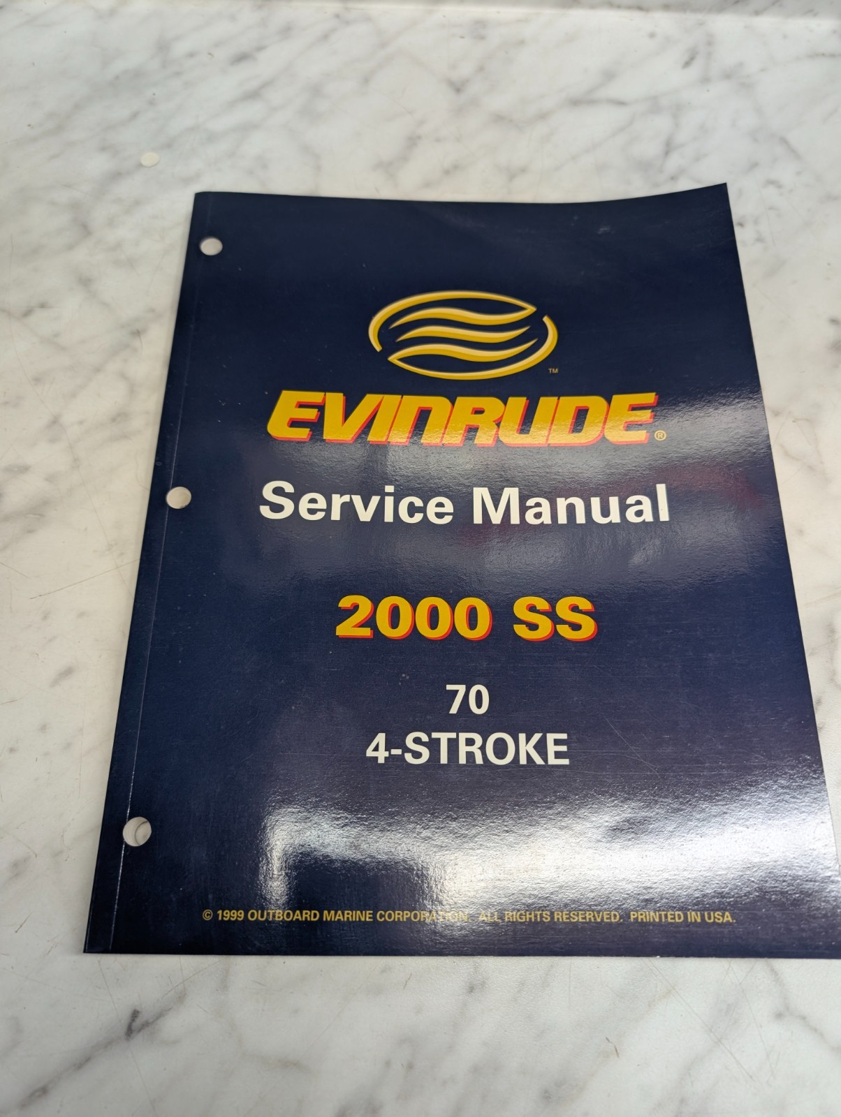Johnson Evinrude Omc Service Manual "Ss" Models 70 Hp 4 Stroke #787062