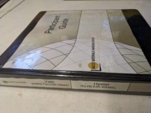 Participant Guide Fork Lift Truck Yale Esc030-040Ac Hyster E30-40Hsd 2010