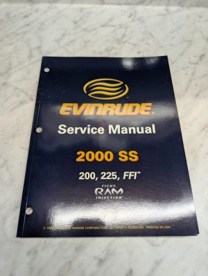 Johnson Evinrude Omc Service Manual "Ss" Models 200 225 Hp 90° V Ffi #787064