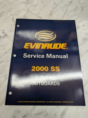 Johnson Evinrude Omc Service Manual "Ss" Models Electric Outboard Eob Trollers