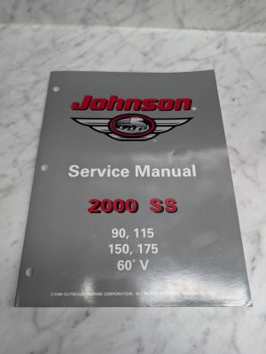 Johnson Evinrude Omc Service Manual Models "Ss" 90-175 Hp 60° V #787070
