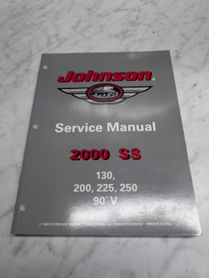 Johnson Evinrude Omc Service Manual Models "Ss" 130-250 Hp 90° V #787071