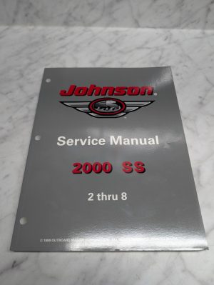 Johnson Evinrude Omc Service Manual Models "Ss" 2 Thru 8 Hp #787066