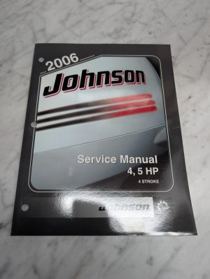 Johnson Evinrude Brp Service Manual Models "Sd" 4 5 Hp 4 Stroke #5006588