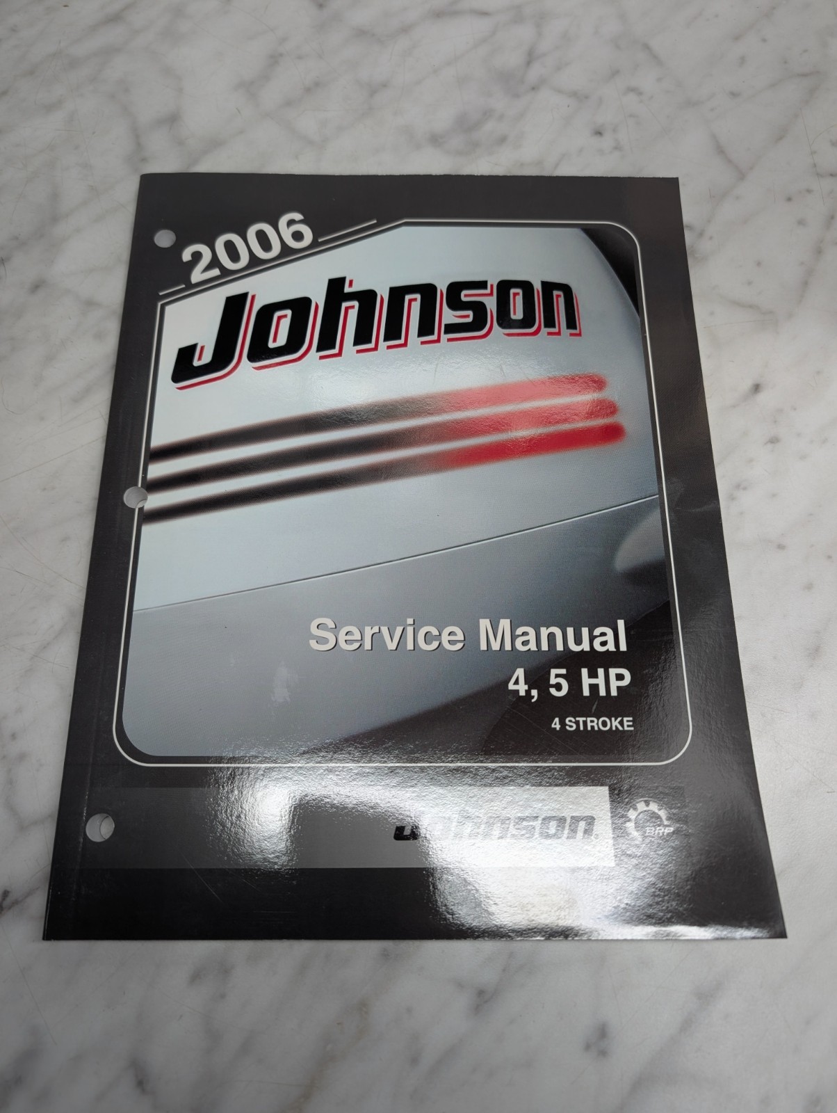 Johnson Evinrude Brp Service Manual Models "Sd" 4 5 Hp 4 Stroke #5006588