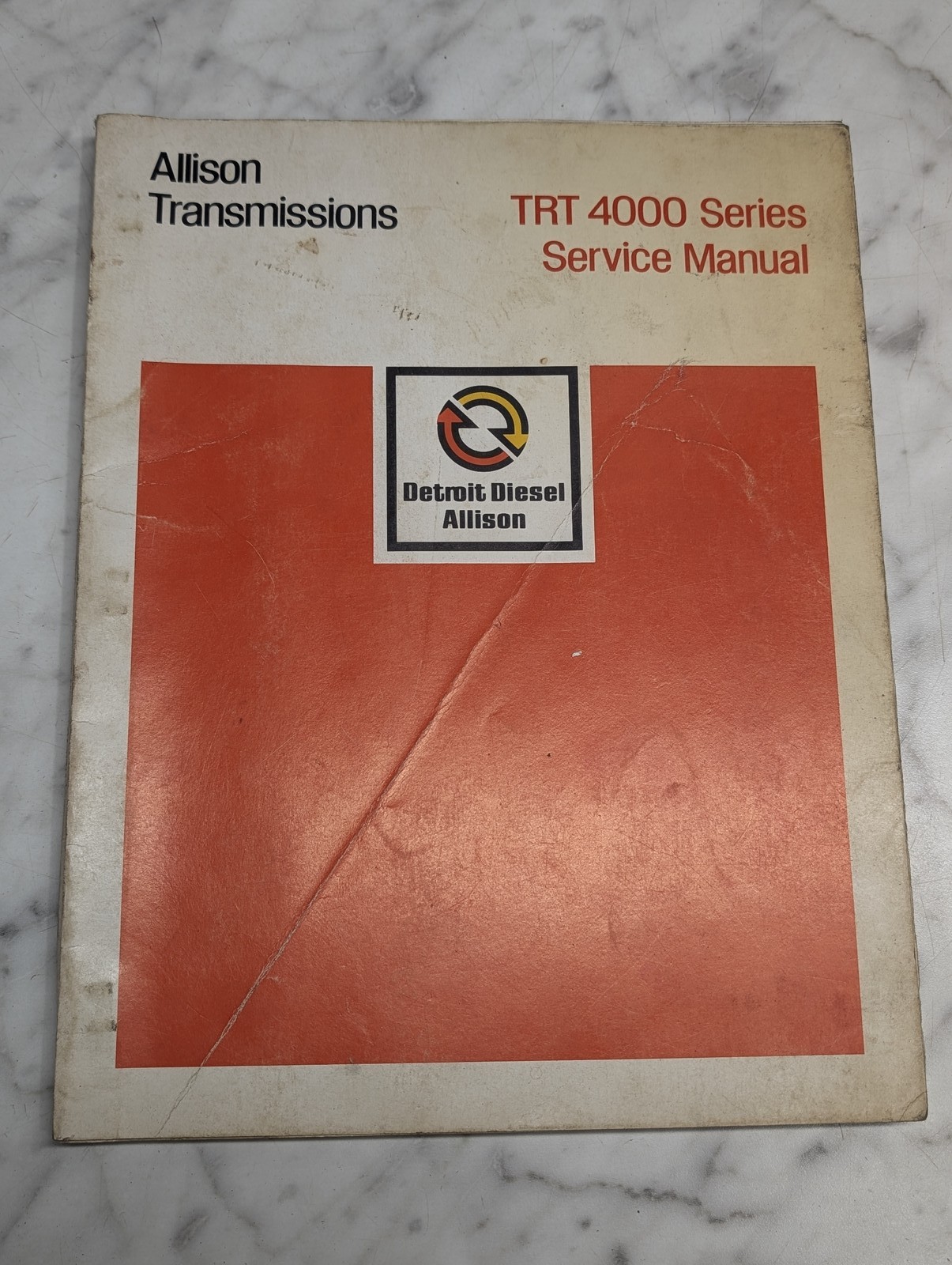 Allison Transmissions Trt 4000 Series Service Manual Detroit Diesel 4420-1