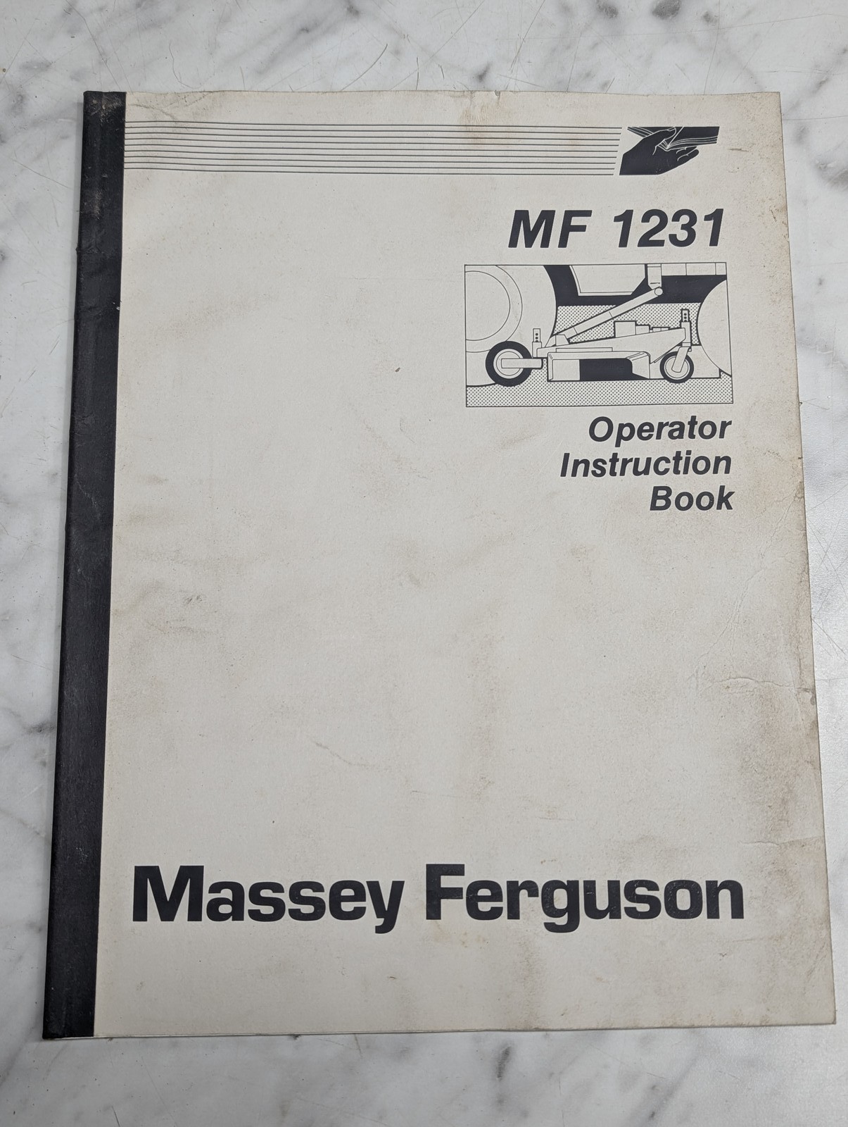 Massey Ferguson Mf 1231 Operator Instruction Manual Owners Guide Book Mf