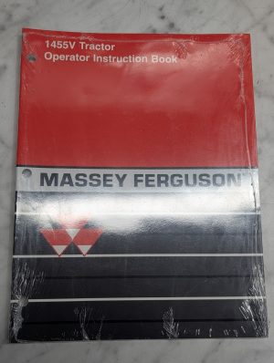 Sealed Massey Ferguson Mf 1455V Tractor Operator Instruction Manual Book Owners