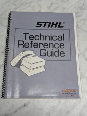 Stihl Technical Guide Manual Service Repair Maintenance Reference 2012 Book