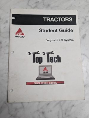 Agco Tractors Student Guide Ferguson Lift System Manual Training Book Reference