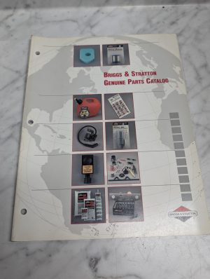 Briggs & Stratton Genuine Parts Catalog Reference List Book