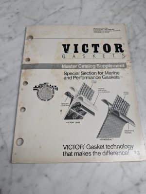 Victor Marine Performance Gaskets Master Catalog Supplement Gs-300-90 List