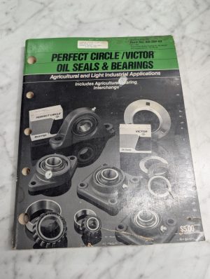 Perfect Circle Victor Oil Seals Bearings Form No Ag-300-89 Industrial Catalog