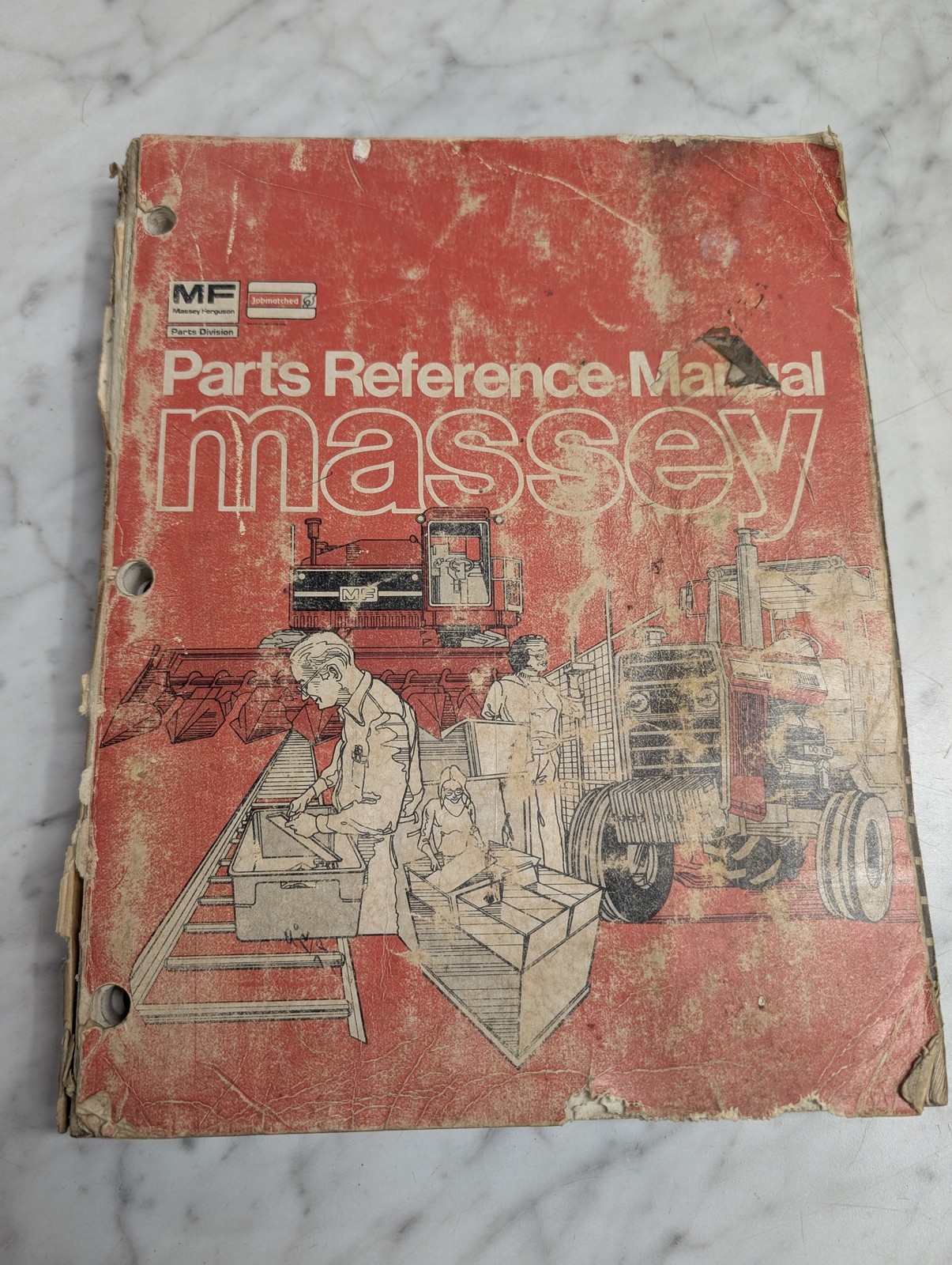 Massey Ferguson Parts Reference Manual Catalog Book Mf Division Guide