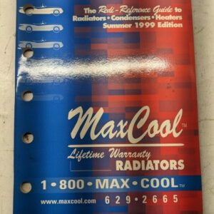 Redi Part Reference Guide To Radiators Condensers Heaters 1999 Max Cool Manual