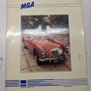 Mga Repair Parts Catalog List Book Moss Motors Mga-11 1990 Complete
