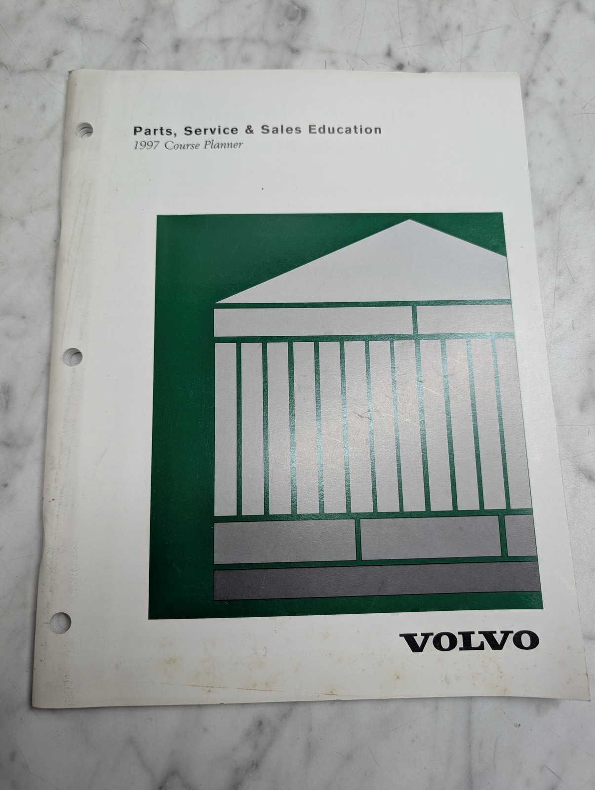 Volvo Parts Service & Sales Education 1997 Course Planner Book Reference Guide