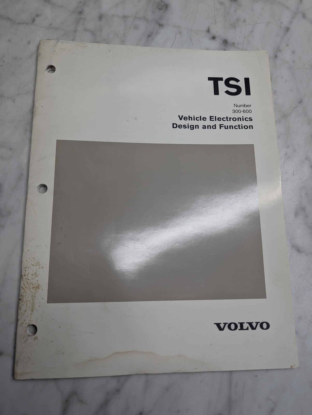 Volvo Tsi Number 300-600 Vehicle Electronics Design Function Manual Book