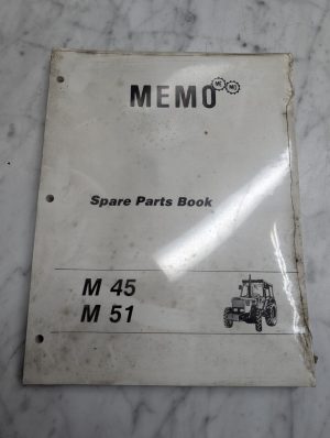 Memo Tractor M 45 M 51 M41 M51 Spare Parts Manual List Catalog Book
