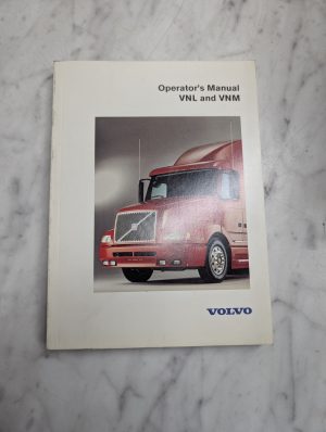 Volvo Vnl Vnm Operators Owners Manual Maintenance Guide Book Reference