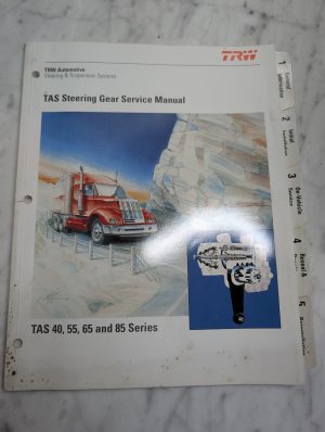 Trw Automotive Tas 40 55 65 85 Series Steering Gear Service Manual Repair Shop