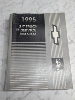 Gmc Truck 1995 S/T Truck Service Manual Repair Maintenance Shop Book
