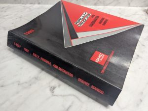 Gmc Truck Rally Vandura Magnavan X-9357 1993 Service Manual Repair Maintenance