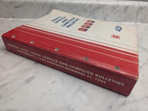 Truck Service Campaign Bulletins Sb9480 1994 Manual Service Dealer Updates