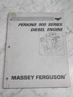 Perkins Diesel Engine 900 Series Workshop Manual Service Massey Ferguson 1997