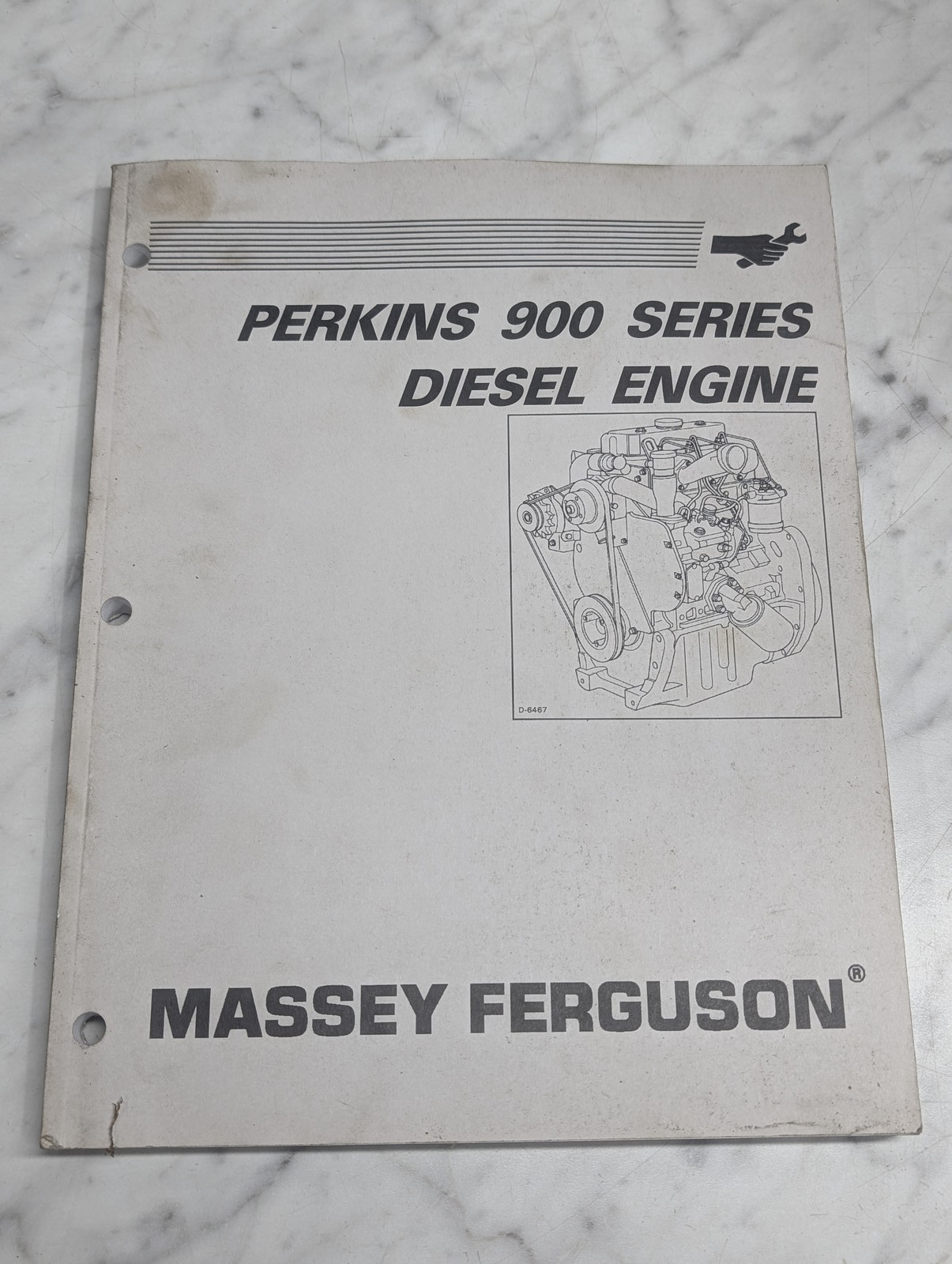 Perkins Diesel Engine 900 Series Workshop Manual Service Massey Ferguson 1997
