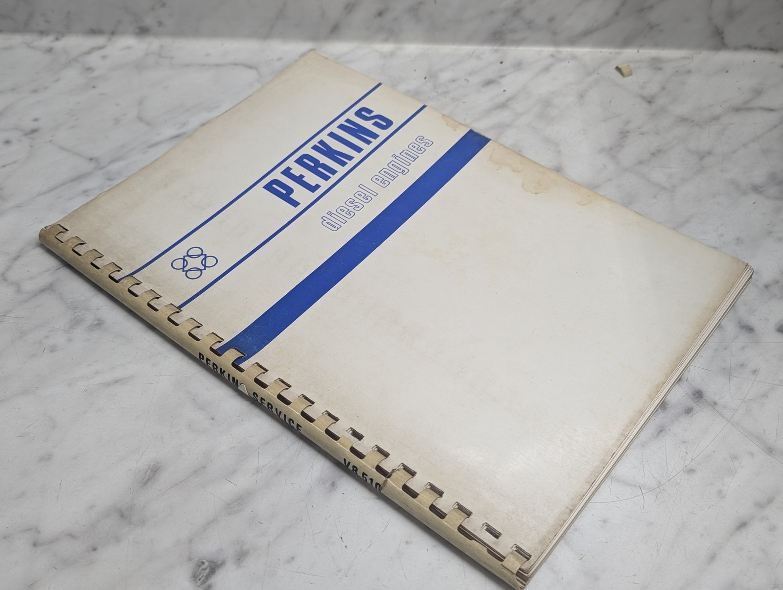 Perkins Engines Limited V8.510 Diesel 601 Ser 1040 Workshop Service Manual 1970