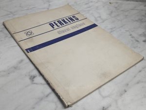 Perkins Engines 4.108 4.107 4.99 Diesel Workshop Service Manual 601 Ser 1072