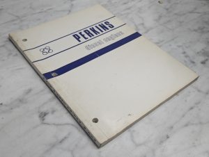 Perkins Engines 6.372 6.3542 T6.354 Workshop Service Manual 601 Ser 1080 1971