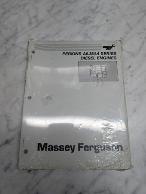 Massey Ferguson Perkins A6.354.4 Series Diesel Engines Manual Service Shop 1993
