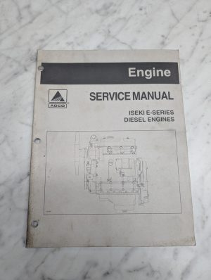 Agco Iseki E-Series Diesel Engines Service Manual Repair Maintenance 2002