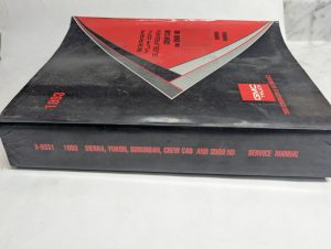 Gmc Truck Sierra Yukon Suburban Crew Cab 3500 Hd X-9331 Service Manual Repair